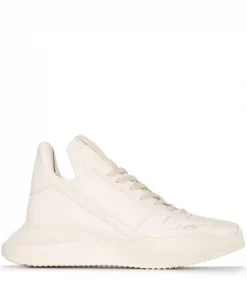 ( Nouvelle Collection ) Rick Owens Baskets Geth Runner 11111 ALL WHITE