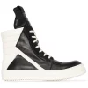 Rick Owens 9111 BLACK/MILK/MILK Baskets Montantes Geobasket Homme 2 Rick Owens 9111 BLACK/MILK/MILK Baskets Montantes Geobasket Homme -Rick Owens Soldes 17536447 37814800 600