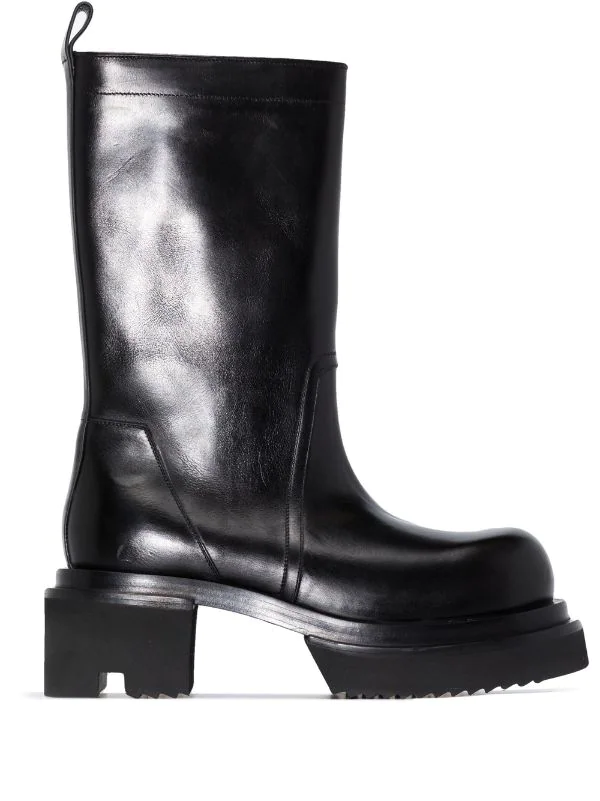 ( Nouvelle Collection ) Rick Owens Bottes Ballast à Plateforme Homme 3 ( Nouvelle Collection ) Rick Owens Bottes Ballast à Plateforme Homme