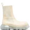 Rick Owens Bottes Beatle Bozo Tractor 320 VANILLA/CLEAR -Rick Owens Soldes 17538034 39008563 600