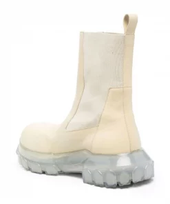 Rick Owens Bottes Beatle Bozo Tractor 320 VANILLA/CLEAR 8 Rick Owens Bottes Beatle Bozo Tractor 320 VANILLA/CLEAR -Rick Owens Soldes 17538034 39008564 600