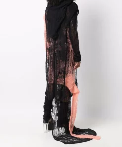 ( Nouvelle Collection ) Rick Owens 09 BLACK Poncho Spider En Maille Femme 10 ( Nouvelle Collection ) Rick Owens 09 BLACK Poncho Spider En Maille Femme -Rick Owens Soldes 17551447 36508371 600