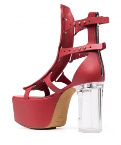 ( Nouvelle Collection ) Rick Owens Sandales Spartans à Plateforme Femme -Rick Owens Soldes 17551473 36473547 600