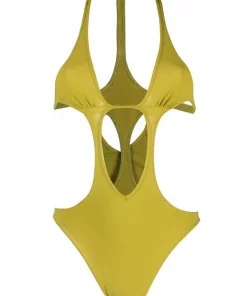 ( Nouvelle Collection ) Rick Owens Body à Découpes 72 SULPHATE