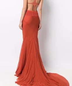 ( Nouvelle Collection ) Rick Owens Jupe Divine En Soie Femme -Rick Owens Soldes 17552258 36504256 600