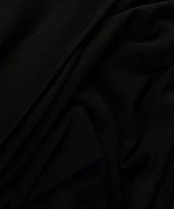 Rick Owens Robe Longue à Manches Drapées 09 BLACK -Rick Owens Soldes 17552263 36529813 600