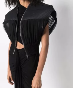 Rick Owens Veste Crop Girdered En Cachemire Femme 11 Rick Owens Veste Crop Girdered En Cachemire Femme -Rick Owens Soldes 17552269 36552384 600