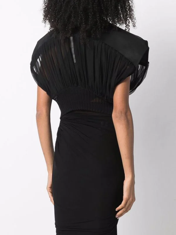 Rick Owens Veste Crop Girdered En Cachemire Femme 6 Rick Owens Veste Crop Girdered En Cachemire Femme – Image 4