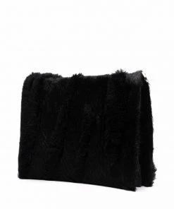 ( Nouvelle Collection ) Rick Owens Sacoche Beveled En Peau Lainée Homme -Rick Owens Soldes 17553056 38762252 600