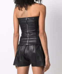 ( Nouvelle Collection ) Rick Owens 09 BLACK Haut-bustier à Découpes Femme 10 ( Nouvelle Collection ) Rick Owens 09 BLACK Haut-bustier à Découpes Femme -Rick Owens Soldes 17553075 36533687 600