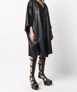 ( Nouvelle Collection ) Rick Owens Caban Tecuatl à Manches Crop 09 BLACK 11 ( Nouvelle Collection ) Rick Owens Caban Tecuatl à Manches Crop 09 BLACK -Rick Owens Soldes 17553946 36508285 600