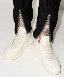 ( Nouvelle Collection ) Rick Owens 11111 MILK/MILK Baskets Geth Femme -Rick Owens Soldes 17576713 38012487 600