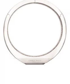 ( Nouvelle Collection ) Rick Owens Collier Ras-du-cou à Logo Gravé Homme