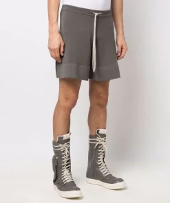 ( Nouvelle Collection ) Rick Owens 34 DUST Short De Sport En Maille Homme -Rick Owens Soldes 17705964 37714104 600