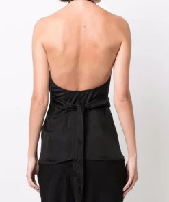 ( Nouvelle Collection ) Rick Owens 09 BLACK Haut Laura Femme -Rick Owens Soldes 17705975 38408838 600