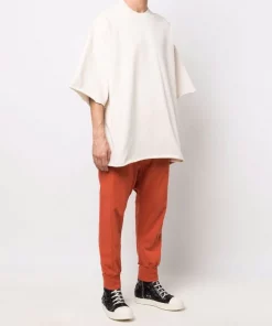( Positively Conscious ) Rick Owens T-shirt Tommy Oversize 21 NATURAL -Rick Owens Soldes 17705998 37735691 600