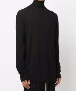 ( Nouvelle Collection ) Rick Owens 09 BLACK Pull à Col Roulé Homme 9 ( Nouvelle Collection ) Rick Owens 09 BLACK Pull à Col Roulé Homme -Rick Owens Soldes 17706718 37426405 600