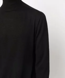 ( Nouvelle Collection ) Rick Owens 09 BLACK Pull à Col Roulé Homme 11 ( Nouvelle Collection ) Rick Owens 09 BLACK Pull à Col Roulé Homme -Rick Owens Soldes 17706718 37426417 600