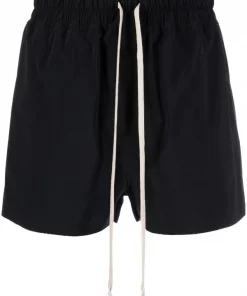 ( Nouvelle Collection ) Rick Owens Short Ample Fog à Lien De Resserrage Femme