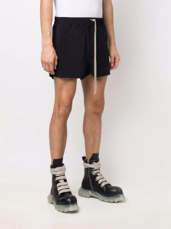 ( Nouvelle Collection ) Rick Owens Short Fog à Coupe Ample Homme 5 ( Nouvelle Collection ) Rick Owens Short Fog à Coupe Ample Homme – Image 3
