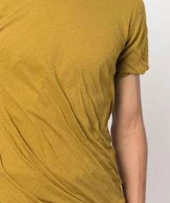 ( Nouvelle Collection ) Rick Owens 72 SULPHATE T-shirt à Encolure Ronde Homme -Rick Owens Soldes 17706776 37427074 600