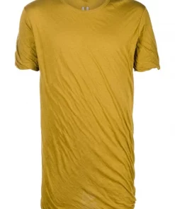 ( Nouvelle Collection ) Rick Owens 72 SULPHATE T-shirt à Encolure Ronde Homme