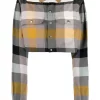 ( Nouvelle Collection ) Rick Owens Chemise Crop à Carreaux 34P DUST PLAID 1 ( Nouvelle Collection ) Rick Owens Chemise Crop à Carreaux 34P DUST PLAID -Rick Owens Soldes 17706780 37765026 600