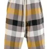 Rick Owens 34P DUST PLAID Short Bela Prod à Coupe Sarouel Homme -Rick Owens Soldes 17706781 38428249 600