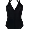 ( Nouvelle Collection ) Rick Owens 09 BLACK Maillot De Bain à Dos-nu Femme -Rick Owens Soldes 17706787 37766263 600