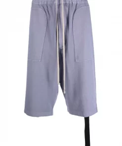 ( Nouvelle Collection ) Rick Owens Bermuda Bela à Taille élastique 36 BRUISE