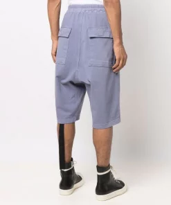 ( Nouvelle Collection ) Rick Owens Bermuda Bela à Taille élastique 36 BRUISE -Rick Owens Soldes 17706859 37427217 600