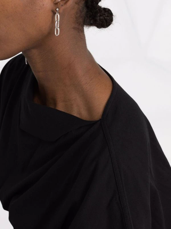 ( Nouvelle Collection ) Rick Owens Haut Tommy Crop à Fronces 09 BLACK 5 ( Nouvelle Collection ) Rick Owens Haut Tommy Crop à Fronces 09 BLACK – Image 3