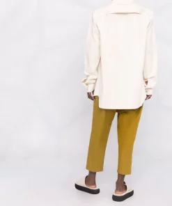 ( Nouvelle Collection ) Rick Owens 21 NATURAL Chemise En Jean à Manches Longues Femme -Rick Owens Soldes 17707267 37554378 600