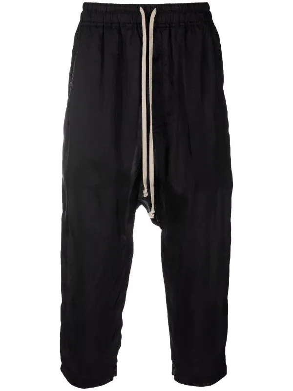 ( Nouvelle Collection ) Rick Owens 09 BLACK Pantalon De Jogging Sarouel Court Homme 3 ( Nouvelle Collection ) Rick Owens 09 BLACK Pantalon De Jogging Sarouel Court Homme
