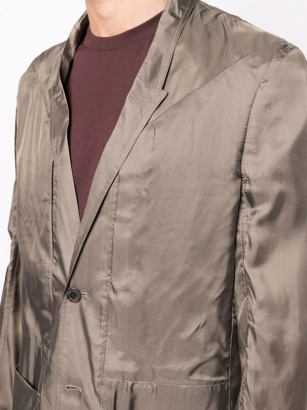 ( Nouvelle Collection ) Rick Owens 34 DUST Veste Lido à Simple Boutonnage Homme 7 ( Nouvelle Collection ) Rick Owens 34 DUST Veste Lido à Simple Boutonnage Homme – Image 5