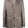 ( Nouvelle Collection ) Rick Owens 34 DUST Veste Lido à Simple Boutonnage Homme -Rick Owens Soldes 17707292 38445775 600