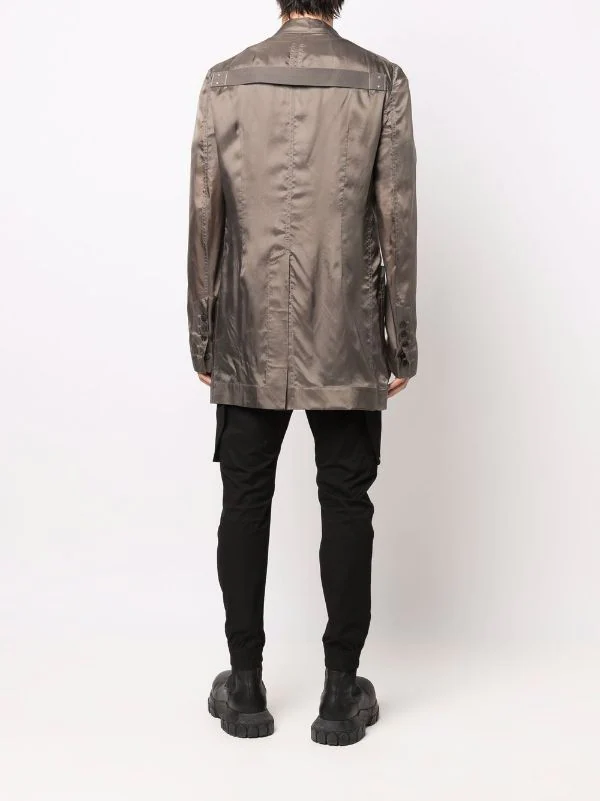 ( Nouvelle Collection ) Rick Owens 34 DUST Veste Lido à Simple Boutonnage Homme 6 ( Nouvelle Collection ) Rick Owens 34 DUST Veste Lido à Simple Boutonnage Homme – Image 4