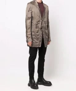 ( Nouvelle Collection ) Rick Owens 34 DUST Veste Lido à Simple Boutonnage Homme 9 ( Nouvelle Collection ) Rick Owens 34 DUST Veste Lido à Simple Boutonnage Homme -Rick Owens Soldes 17707292 38447208 600