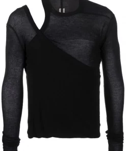 ( Nouvelle Collection ) Rick Owens T-shirt Banana Nervuré Homme