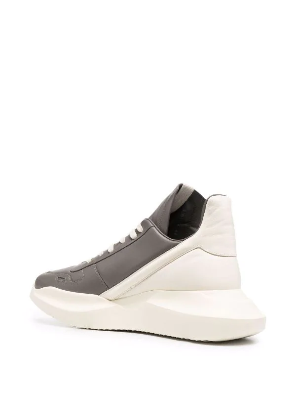 ( Nouvelle Collection ) Rick Owens Baskets à Modèle Bicolore Homme 5 ( Nouvelle Collection ) Rick Owens Baskets à Modèle Bicolore Homme – Image 3