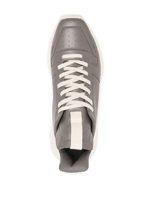 ( Nouvelle Collection ) Rick Owens Baskets à Modèle Bicolore Homme 6 ( Nouvelle Collection ) Rick Owens Baskets à Modèle Bicolore Homme – Image 4