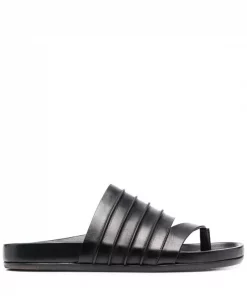 ( Nouvelle Collection ) Rick Owens Claquettes Ruhlmann Granola 09 BLACK