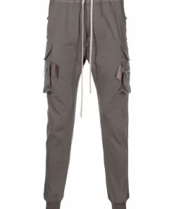 ( Nouvelle Collection ) Rick Owens 34 DUST Pantalon Mastodon à Poches Cargo Homme