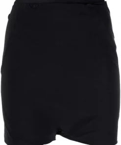 ( Nouvelle Collection ) Rick Owens Minijupe Buds Ă Coupe Stretch 09 BLACK