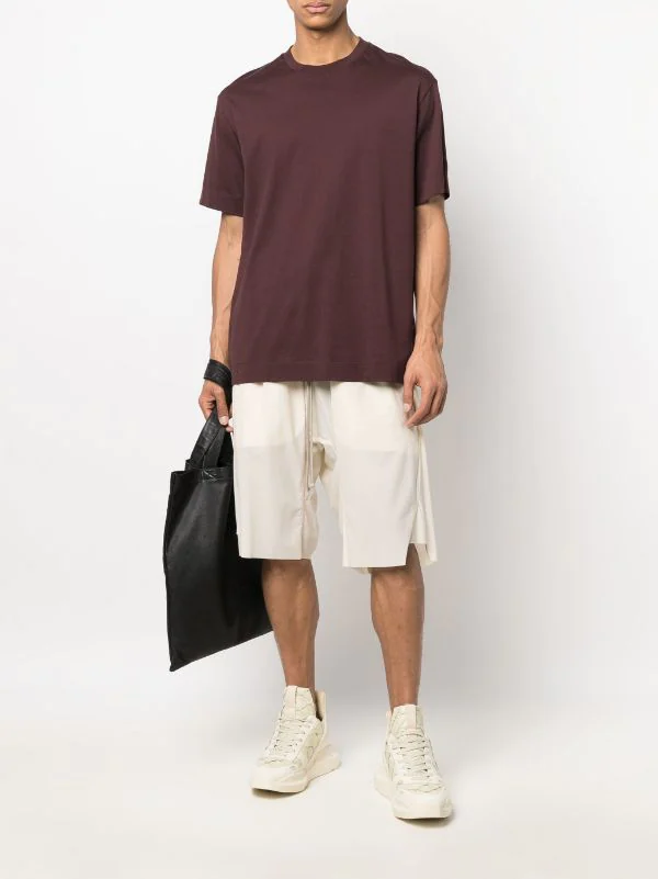 ( Nouvelle Collection ) Rick Owens 21 NATURAL Short Basket Swinger à Coupe Sarouel Homme 4 ( Nouvelle Collection ) Rick Owens 21 NATURAL Short Basket Swinger à Coupe Sarouel Homme – Image 2