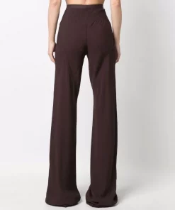 ( Nouvelle Collection ) Rick Owens Pantalon évasé Bias à Taille Haute Nervurée 64 OXBLOOD 12 ( Nouvelle Collection ) Rick Owens Pantalon évasé Bias à Taille Haute Nervurée 64 OXBLOOD -Rick Owens Soldes 17707363 37785448 600