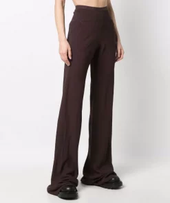 ( Nouvelle Collection ) Rick Owens Pantalon évasé Bias à Taille Haute Nervurée 64 OXBLOOD 11 ( Nouvelle Collection ) Rick Owens Pantalon évasé Bias à Taille Haute Nervurée 64 OXBLOOD -Rick Owens Soldes 17707363 37785456 600
