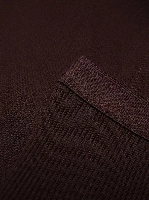 ( Nouvelle Collection ) Rick Owens Pantalon évasé Bias à Taille Haute Nervurée 64 OXBLOOD 8 ( Nouvelle Collection ) Rick Owens Pantalon évasé Bias à Taille Haute Nervurée 64 OXBLOOD – Image 6