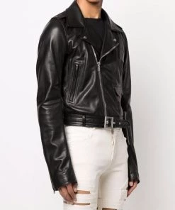 ( Nouvelle Collection ) Rick Owens 09 BLACK Veste Lukes Stooges En Cuir Homme 9 ( Nouvelle Collection ) Rick Owens 09 BLACK Veste Lukes Stooges En Cuir Homme -Rick Owens Soldes 17707373 38447086 600