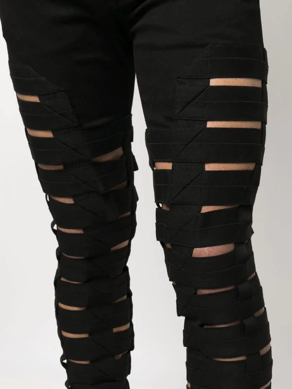 ( Nouvelle Collection ) Rick Owens Jean Spartan Skinny à Découpes Homme 7 ( Nouvelle Collection ) Rick Owens Jean Spartan Skinny à Découpes Homme – Image 5